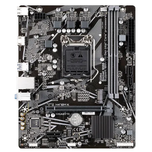 GIGABYTE H470M K DDR4 Intel 10th and 11th Gen Micro ATX Motherboard
