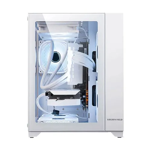 Golden Field Seaview M360 White Mini Tower Micro-ATX Gaming Case