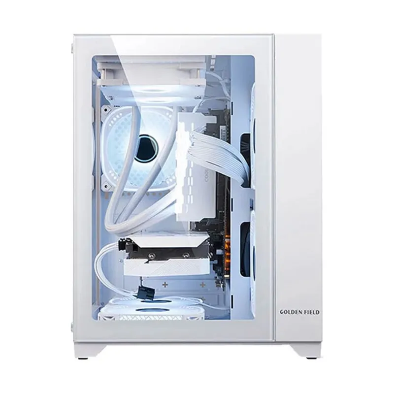 Golden Field Seaview M360 White Mini Tower Micro-ATX Gaming Case