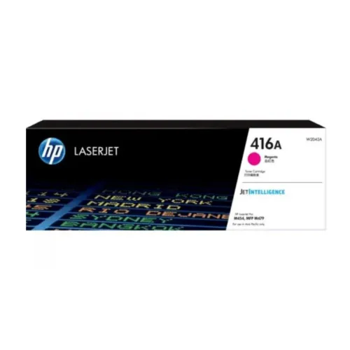 HP 416A Magenta LaserJet Toner Cartridge (Bundle With Full Set)