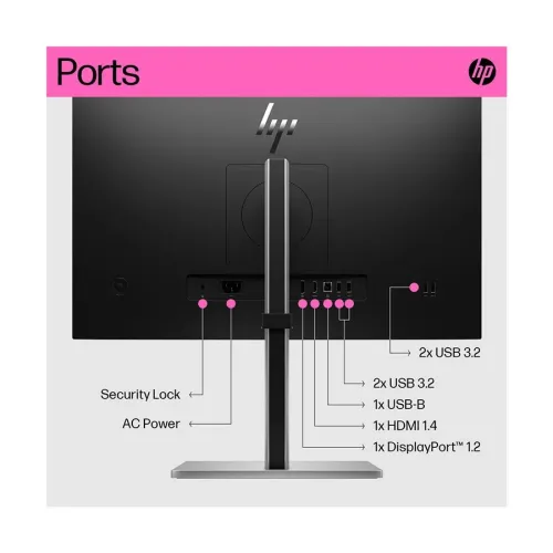 HP E24t G5 23.8" FHD Touch Monitor
