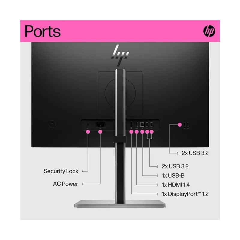 HP E24t G5 23.8" FHD Touch Monitor
