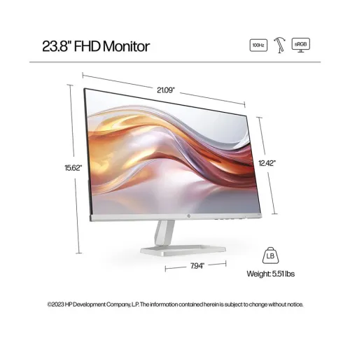 HP Series 524SF 23.8" 100Hz FHD IPS Monitor