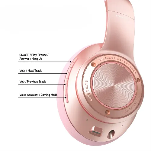 Fantech WH01 Sakura Edition Stereo Bluetooth Wireless Gaming Headphone