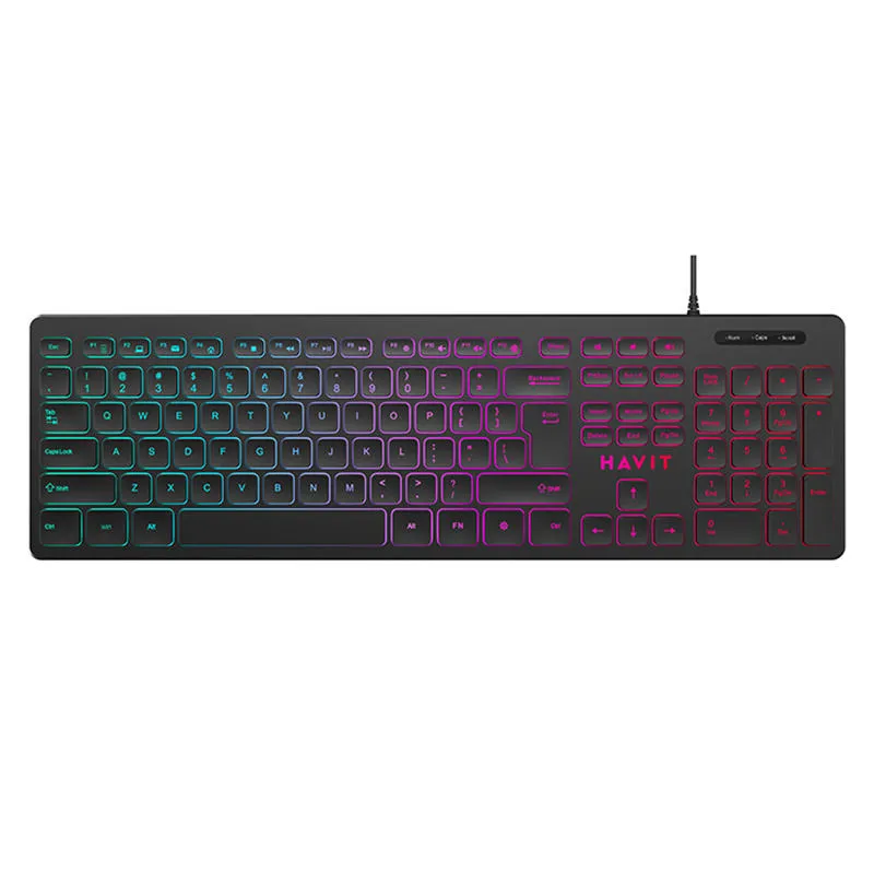 HAVIT KB660L USB Multi-function Backlit Keyboard