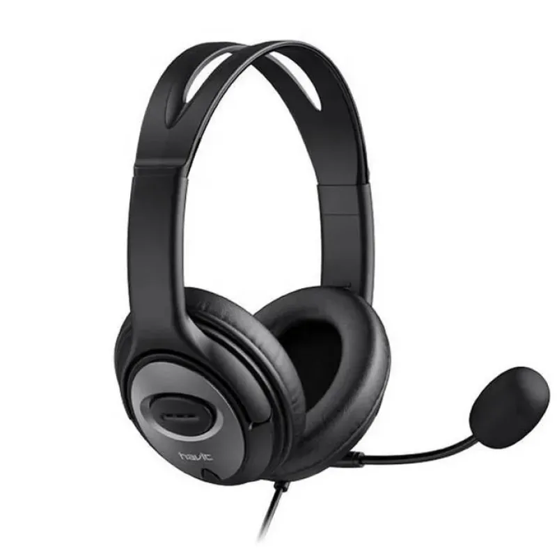 Havit H206D 3.5mm double plug Stereo with Mic Headset