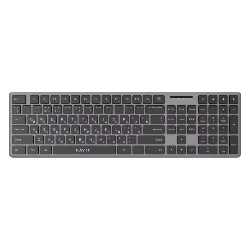 Havit KB235WB Wireless & Bluetooth Dual-Mode Keyboard