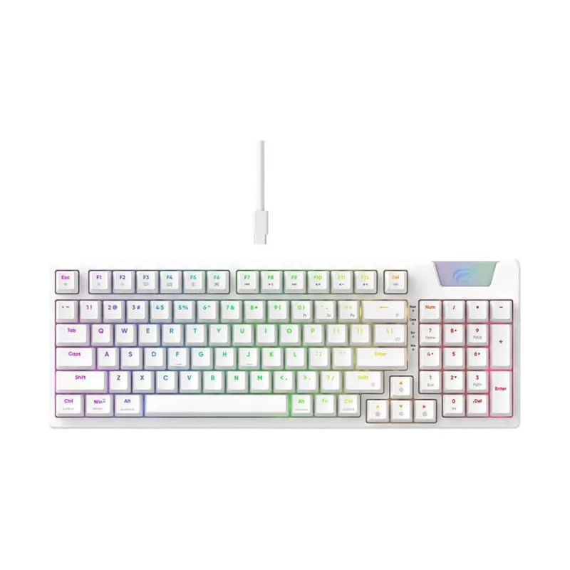 Havit KB885L Gamenote USB to Type-C Multi-Function RGB Backlit Mechanical Keyboard
