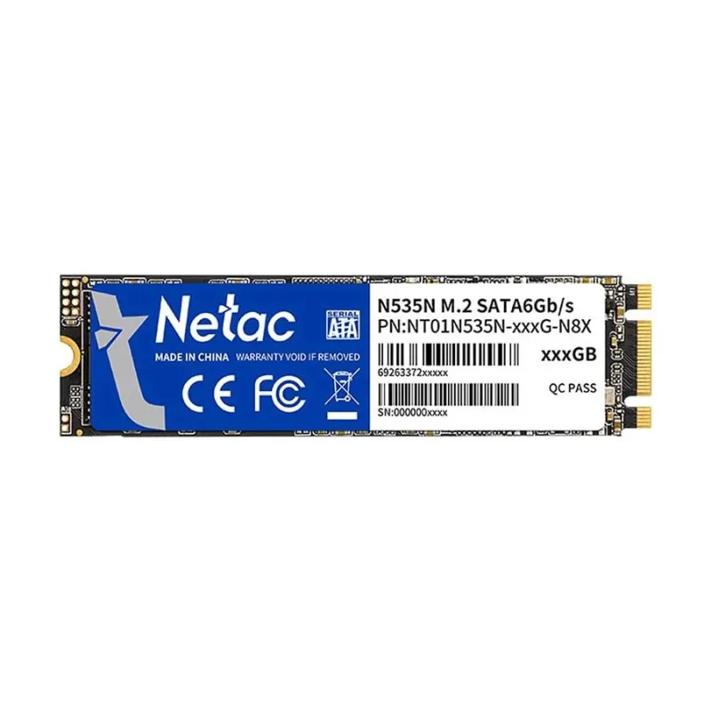Netac N535N 256GB M.2 SATA III SSD