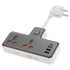 Hoco AC12A Reise 6-Ports Multifunctional Power Strip