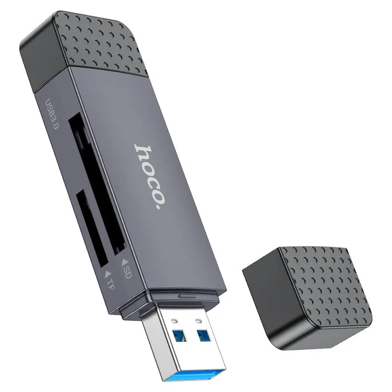Hoco HB45 Spirit 2-in-1 USB & Type-C 2.0 Card Reader