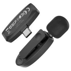 Hoco L15 Type-C Crystal Lavalier Wireless Digital Microphone