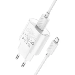 Hoco C109A Fighter 18W Adapter With USB to Micro USB Cable
