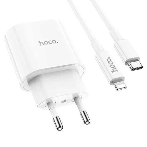 Hoco C94A PD20W Adapter With Type-C to Type-C Cable