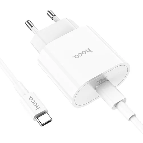 Hoco C94A PD20W Adapter With Type-C to Type-C Cable