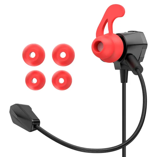 Hoco M105 3.5mm Wired Gaming Earphone With Detachable Mic