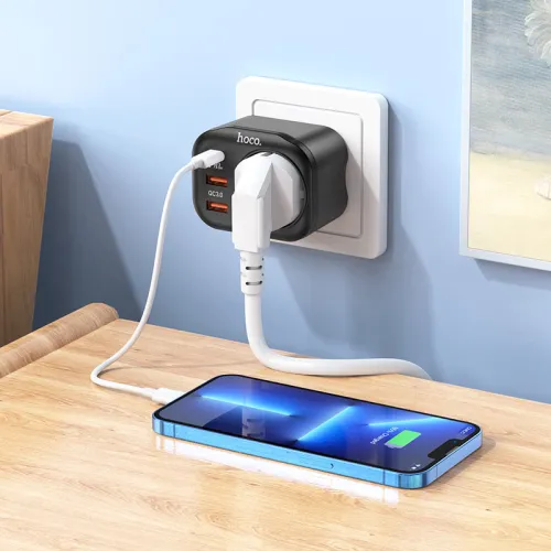 Hoco NS3 Multifunctional socket Travel Charger
