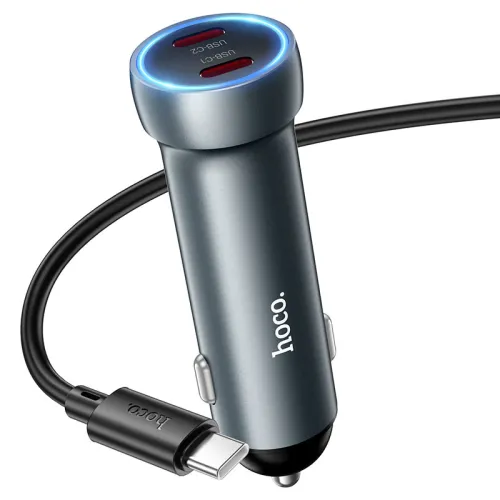 Hoco Z54B Prosperous 60W Car Charger With Cable