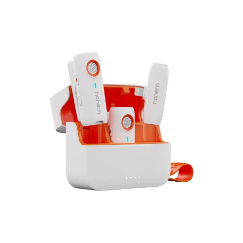 Hohem Mic-01 (2TX+1RX+Charging Case) Wireless Microphone