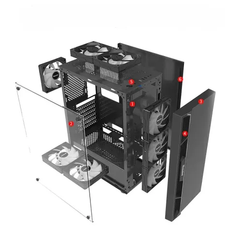 Huntkey GS450S ATX Gaming Casing