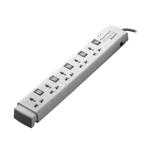 Huntkey PZC504 FivePorts 3 Line Surge Protection Power Strip