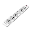 Huntkey SZN601 6 Port 3 Pin Power Strip with Surge Protection