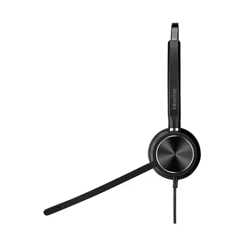 Inbertec C10DJU Noise Cancellation Stereo USB & 3.5mm Headphone