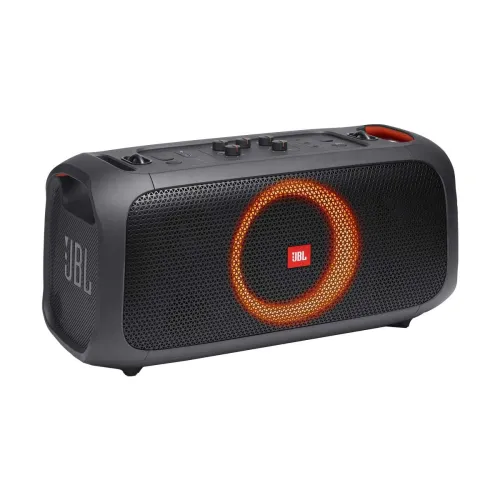 JBL PartyBox On-The-Go Essential Portable Party Speaker With Wireless Microphone