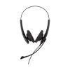 JABRA BIZ 1500 Duo (Dual Ear) USB Headphone Black