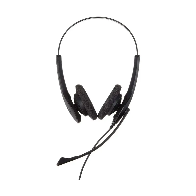 JABRA BIZ 1500 Duo (Dual Ear) USB Headphone Black