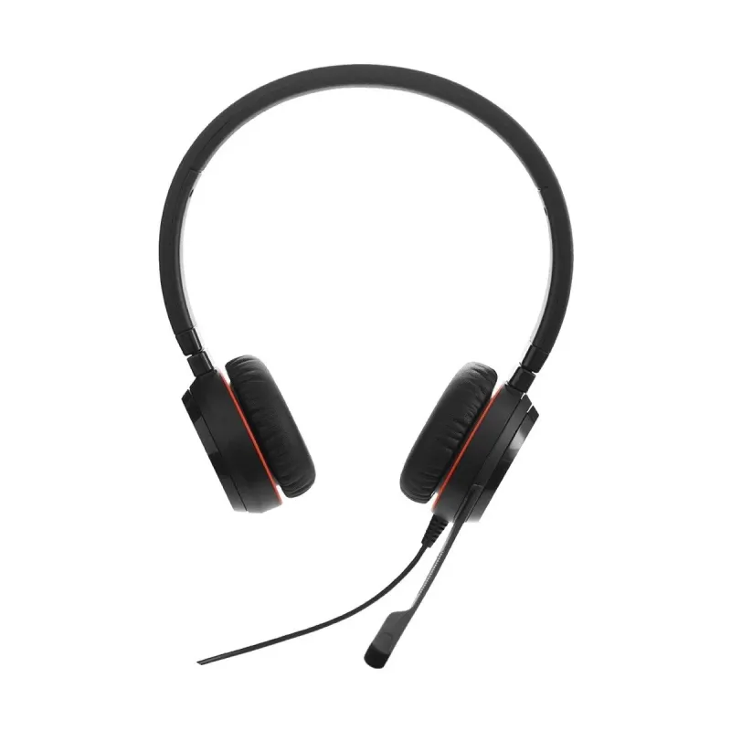 Jabra Evolve 30 MS DUO Dual Ear USB & 3.5mm Noise Cancelling Head Phone Black