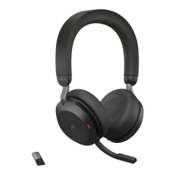 Jabra Evolve2 75 MS DUO Bluetooth & USB Type A Head Set Black (Without Stand)
