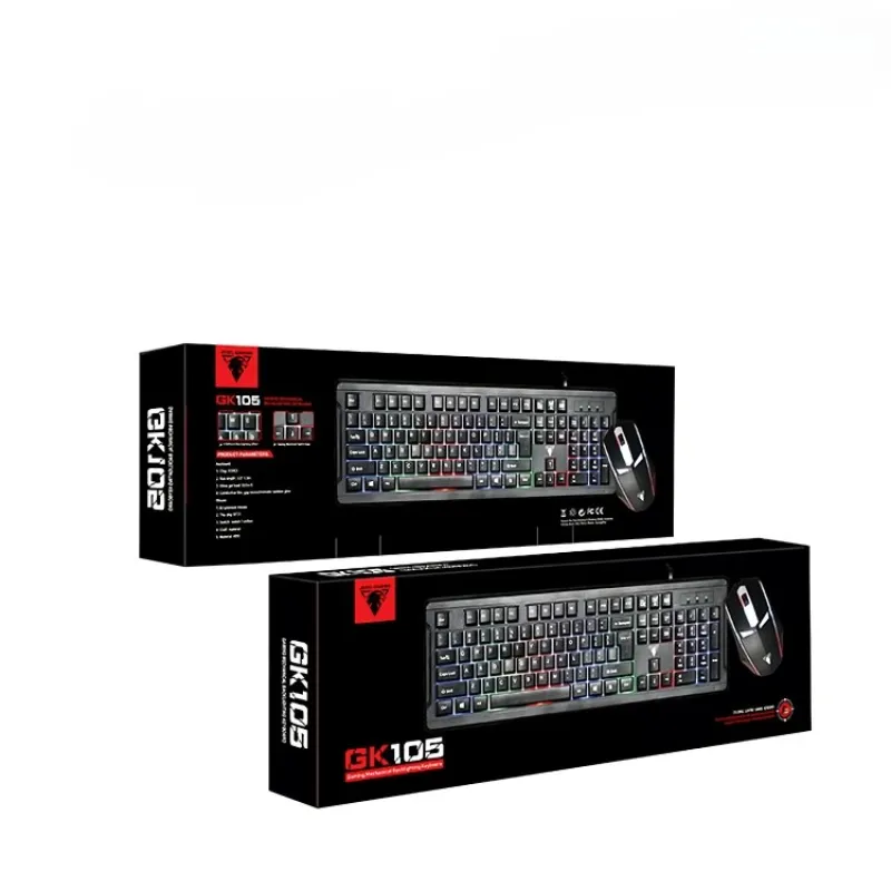 Jedel GK105 OEM RGB Gaming Keyboard Mouse Combo