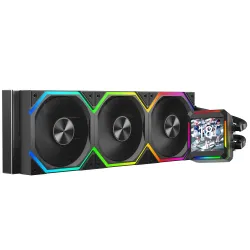 Jungle Leopard ASTROSHEL LCD 360 ARGB AlI In One Liquid CPU Cooler (Black)