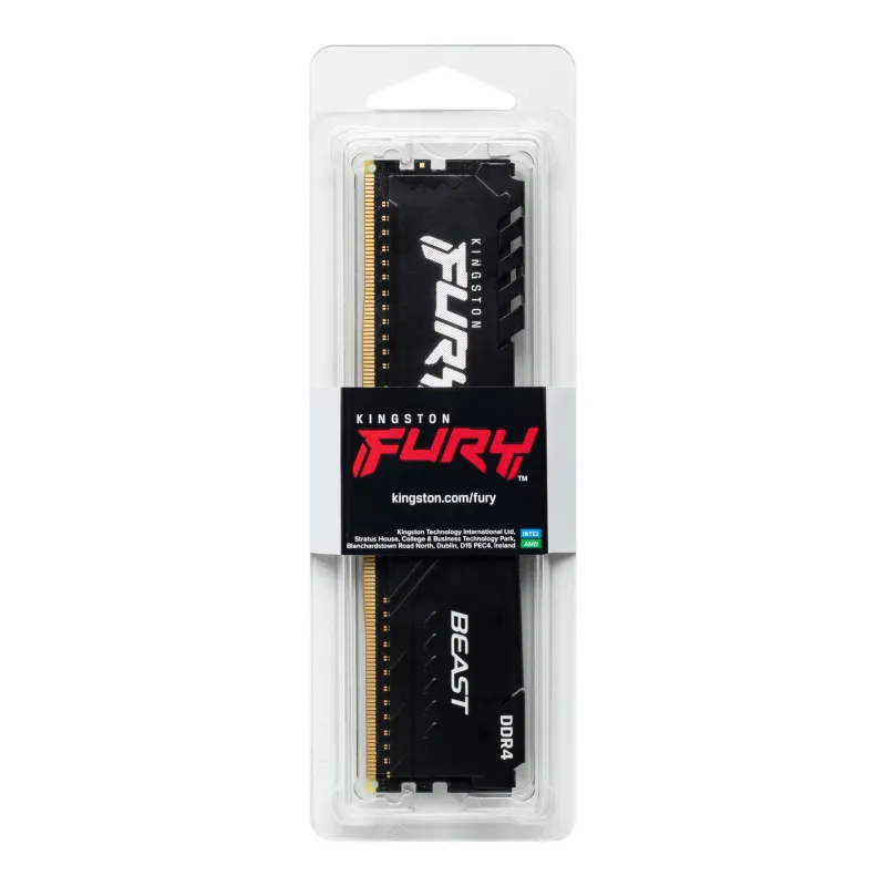 Kingston FURY Beast 8GB 3200MHz DDR4 Desktop RAM (Unofficial) Kingston FURY Beast 8GB 3200MHz DDR4 Desktop RAM (Unofficial)