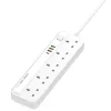 LDNIO SK5493 5 AC Outlets UK Power Strip