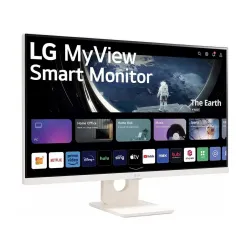 LG 27SR50F-W 27" FHD IPS Smart Monitor with webOS