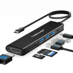 LEMORELE TC70 7 in 1 USB C Hub LEMORELE TC70 7 in 1 USB C Hub