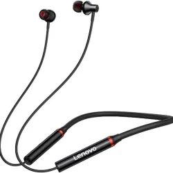 Lenovo HE05X Bluetooth Neckband Earphone Black