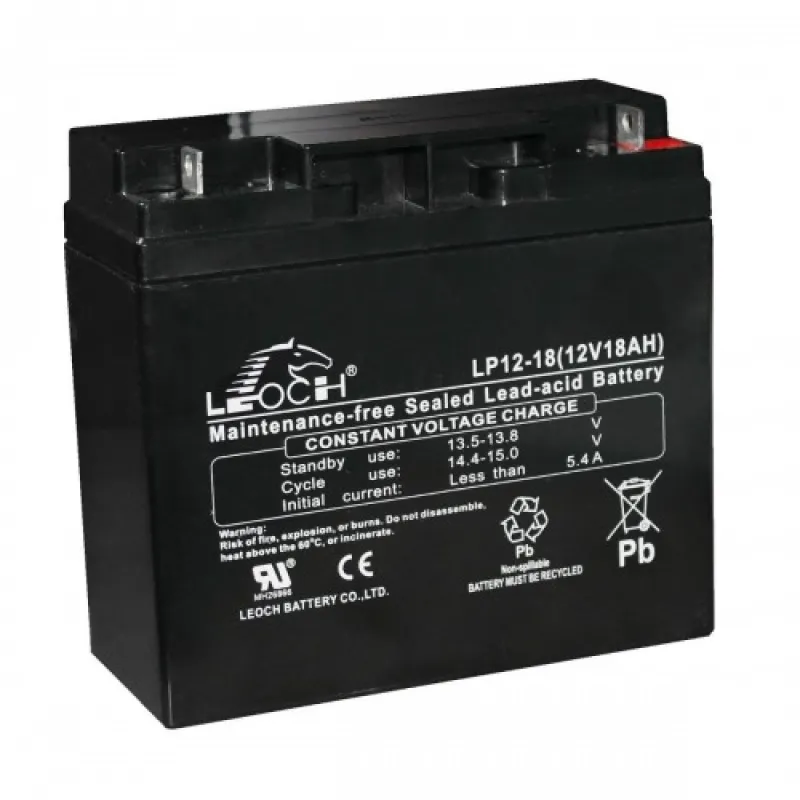 Leoch LP12-18 (12V 18Ah) Sealed Lead Acid Battery Leoch LP12-18 (12V 18Ah) Sealed Lead Acid Battery