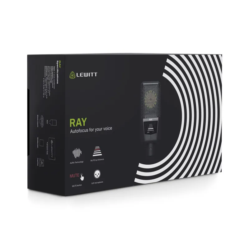 Lewitt RAY Large-Diaphragm Condenser Microphone Lewitt RAY Large-Diaphragm Condenser Microphone