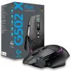 Logitech G502 X PLUS LIGHTSPEED Wireless Hero RGB Gaming Mouse Black