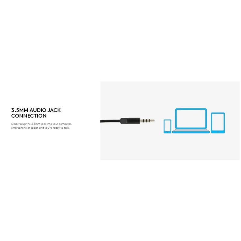Logitech H111 STEREO Headset (One port)
