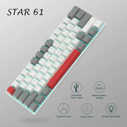 MAGEGEE Star61 Mechanical Gaming Keyboard