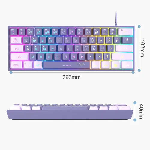 MAGEGEE TS91 RGB Gaming Keyboard 