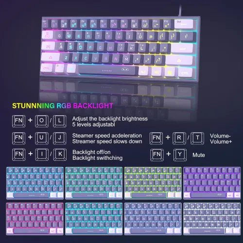 MAGEGEE TS91 RGB Gaming Keyboard 