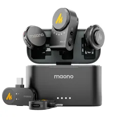 Maono Wave T5 Wireless Lavalier Microphone Combo Edition Maono Wave T5 Wireless Lavalier Microphone Combo Edition
