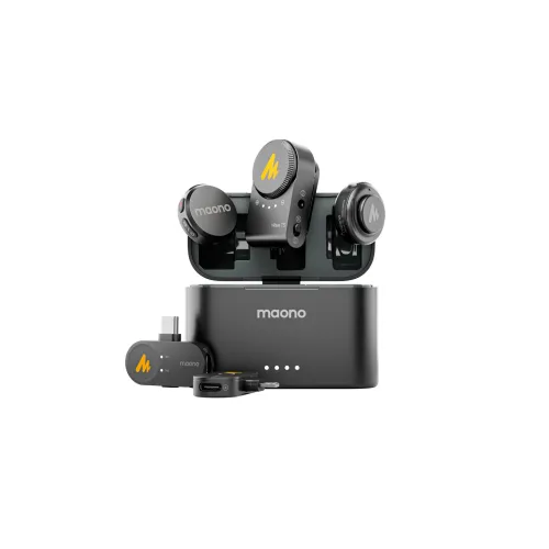 Maono Wave T5 Wireless Lavalier Microphone Combo Edition