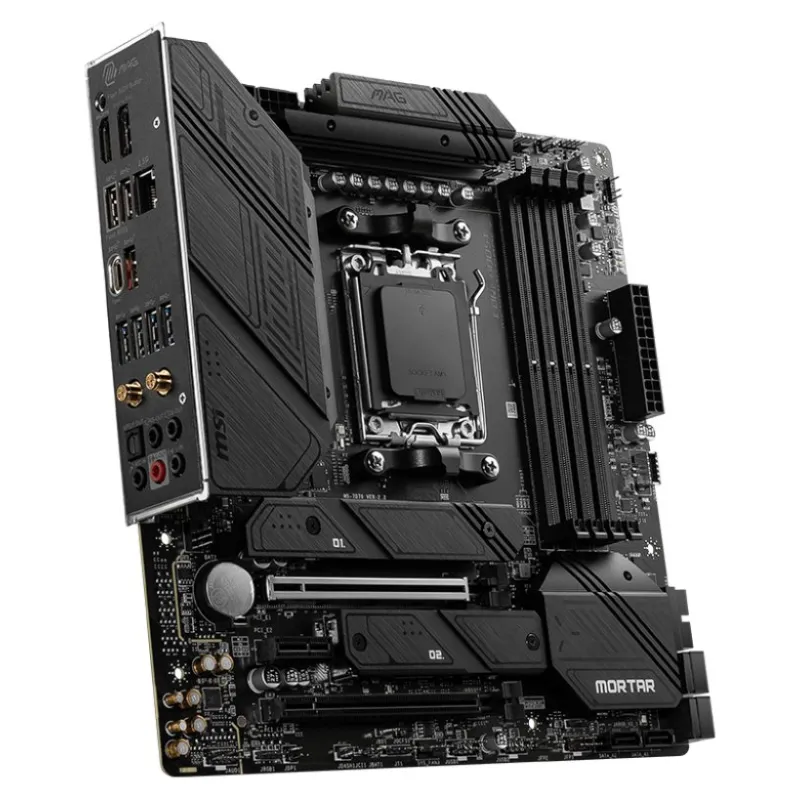 MSI MAG B650M MORTAR WIFI DDR5 AMD AM5 mATX Motherboard