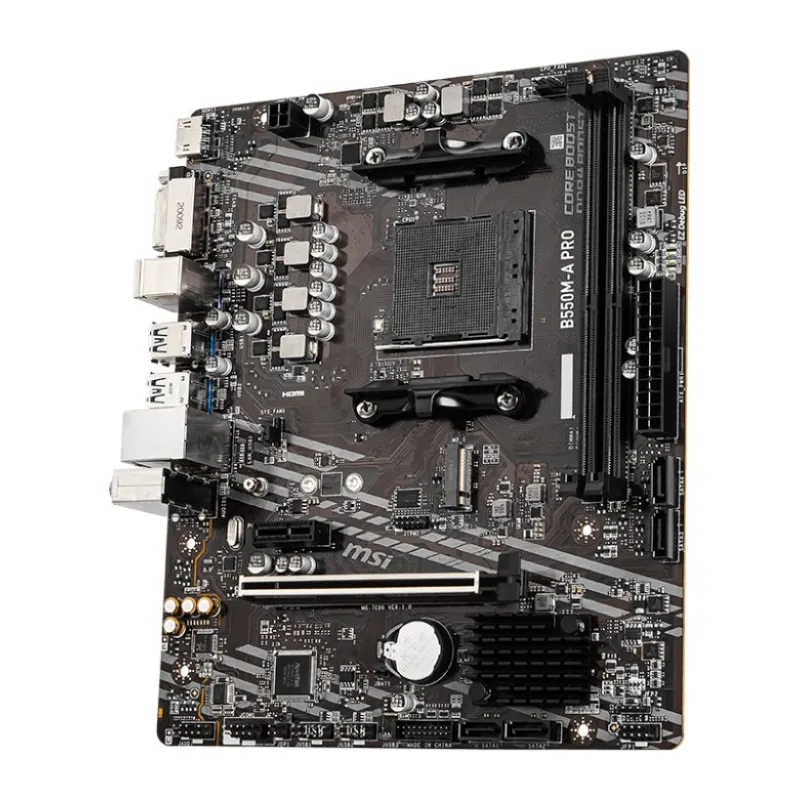MSI B550M-A PRO DDR4 AMD AM4 Micro ATX Motherboard